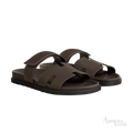 Hermès Chypre Sandals – Ecorce - View 1