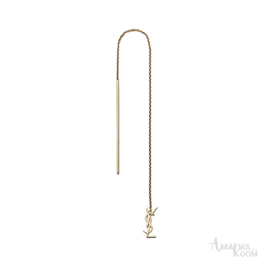 YSL Jewelry | Cassandre Threader Earrings Gold