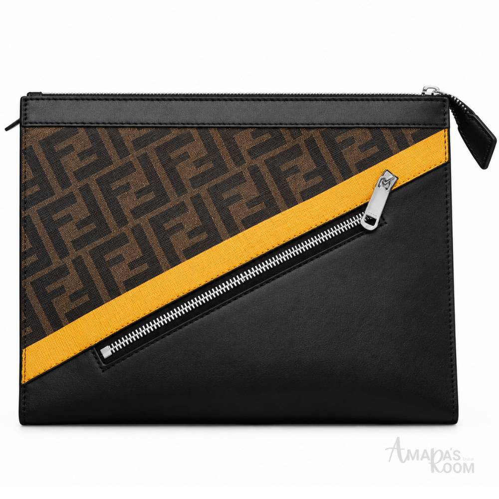 Fendi Bag | Diagonal Clutch Brown