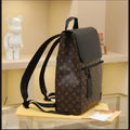 Louis Vuitton Monogram-Patterned Canvas Backpack – Brown - View 5