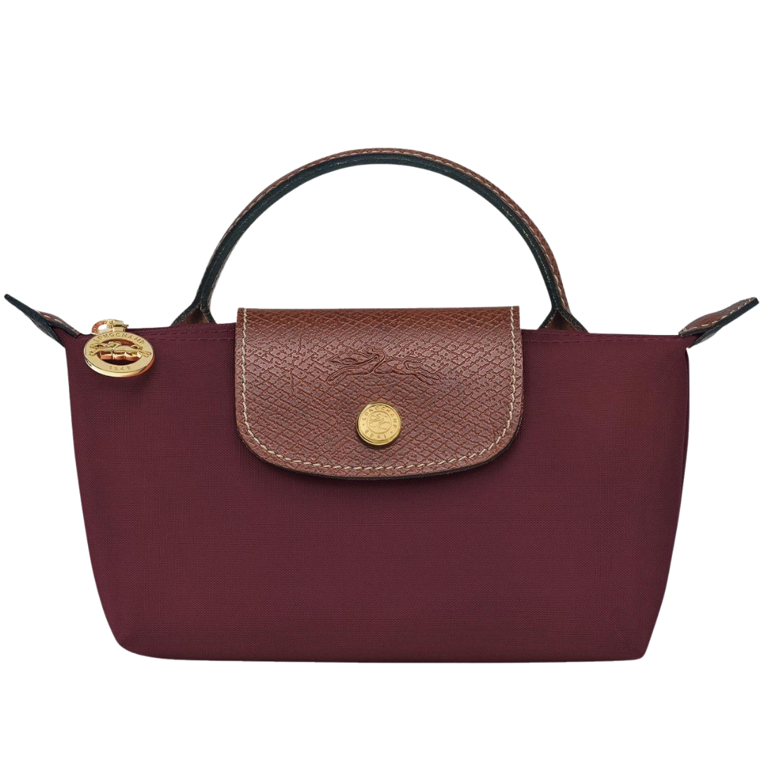 Longchamp Pouch – Burgundy - View 1