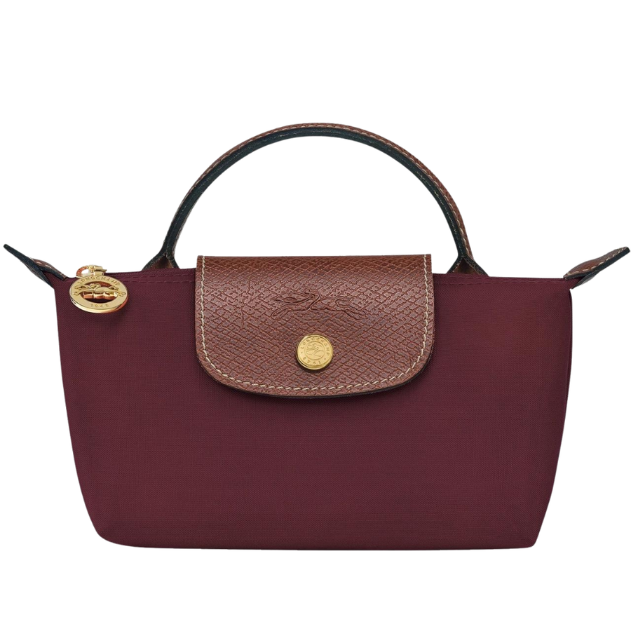 Longchamp Pouch – Burgundy - View 1