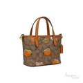 Coach Signature Coated Canvas Tote Bag – Tan - View 2