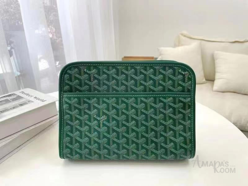 Goyard Bag Jouvence Toiletry Green – product view