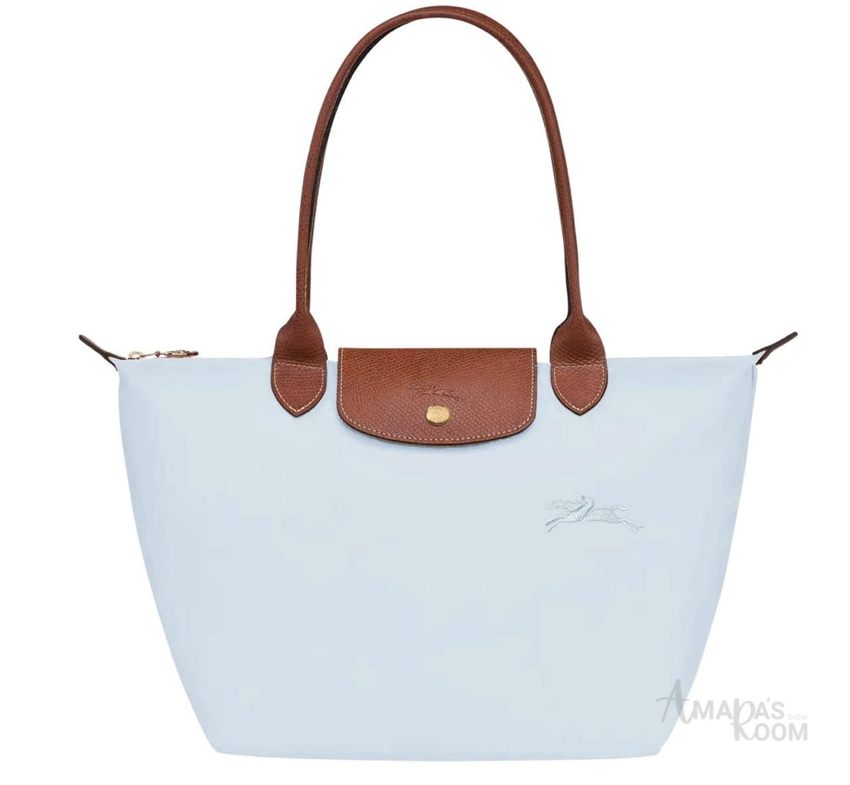 Longchamp Le Pliage Original Handbag – Light Blue - View 5