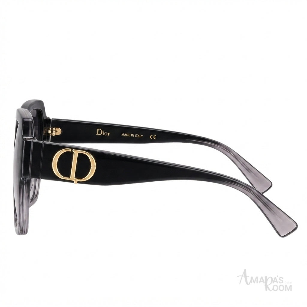 Dior Sunglasses Black & Clear - View 2