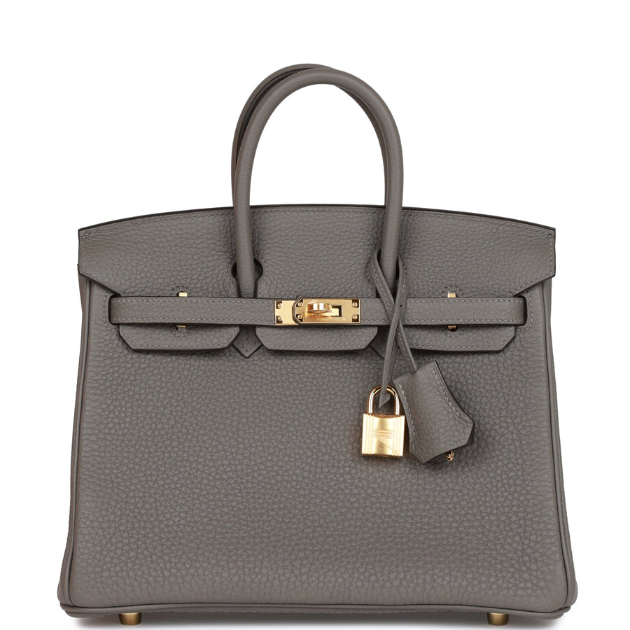 Hermès Bag | Birkin 25 Gris Meyer Togo