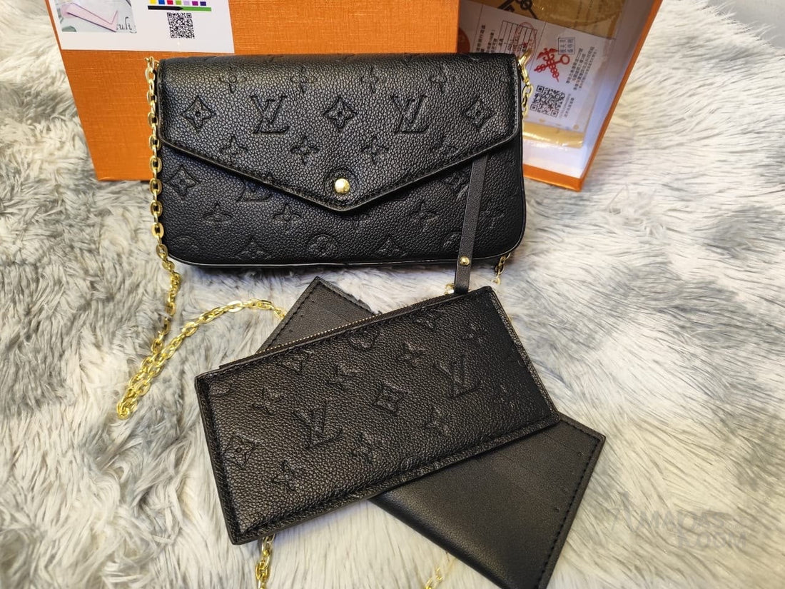 Louis Vuitton Bag Félicie Pochette Black – product view