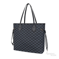 Louis Vuitton Neverfull-Style Tote Bag – Grey - View 2