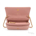 Chanel Wallet – Pink Quilted Caviar Leather - View 4