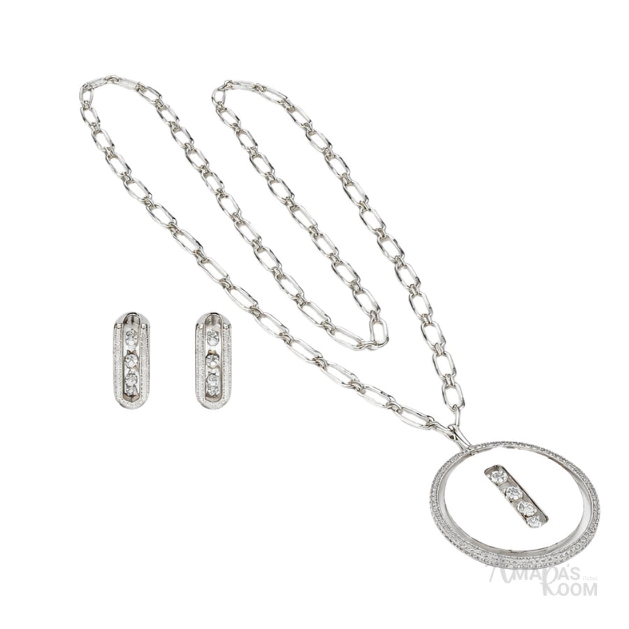 Messika Jewelry | Lucky Move Pavé White Gold Diamonds