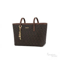 DKNY Women's Bryant Medium Zip Tote – Brown - View 2