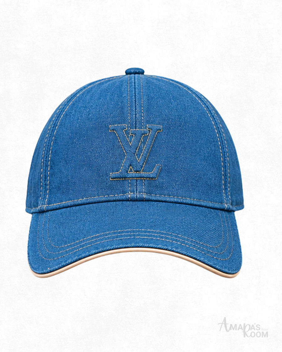 Louis Vuitton Cap | Indigo blue denim