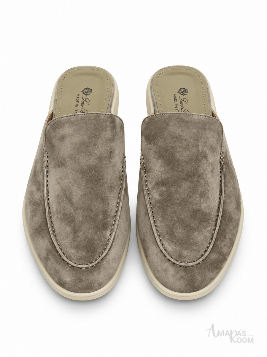 Loro Piana Footwear | Babouche Walk Beige