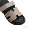 Hermès Chypre Sandals – Beige Galet - View 2