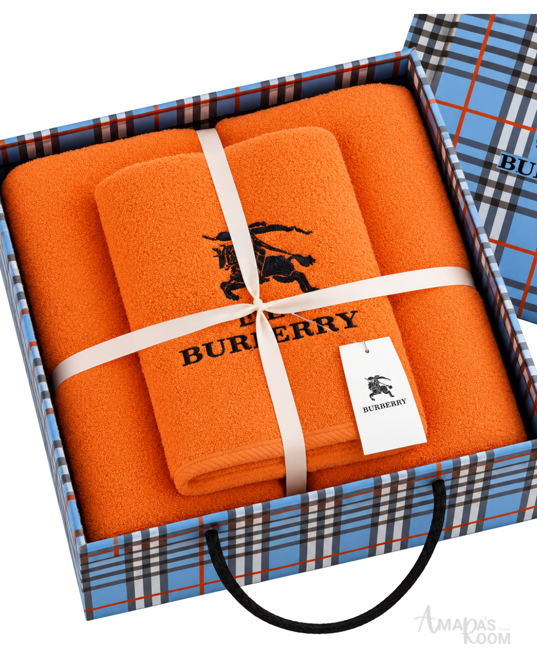 Burberry Bath Towel – Orange - View 1