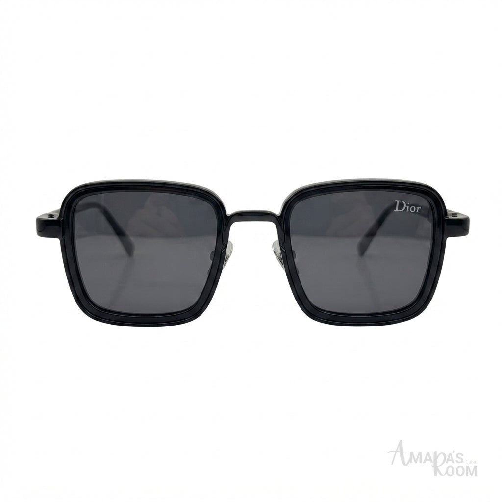 Dior Sunglasses Square-Frame – Black - View 1