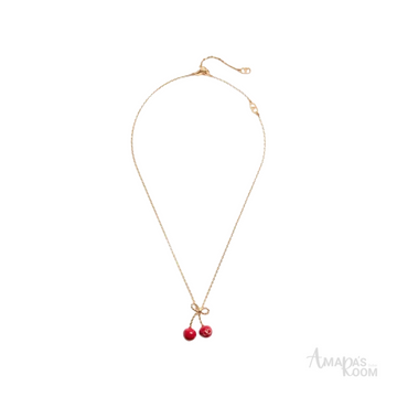 Valentino Jewelry | Cherryfic Enamel Necklace