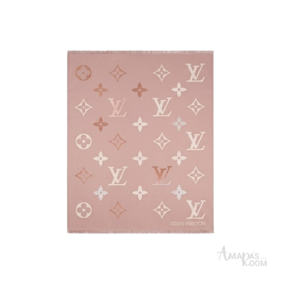 Louis Vuitton Scarf | Monogram Pink