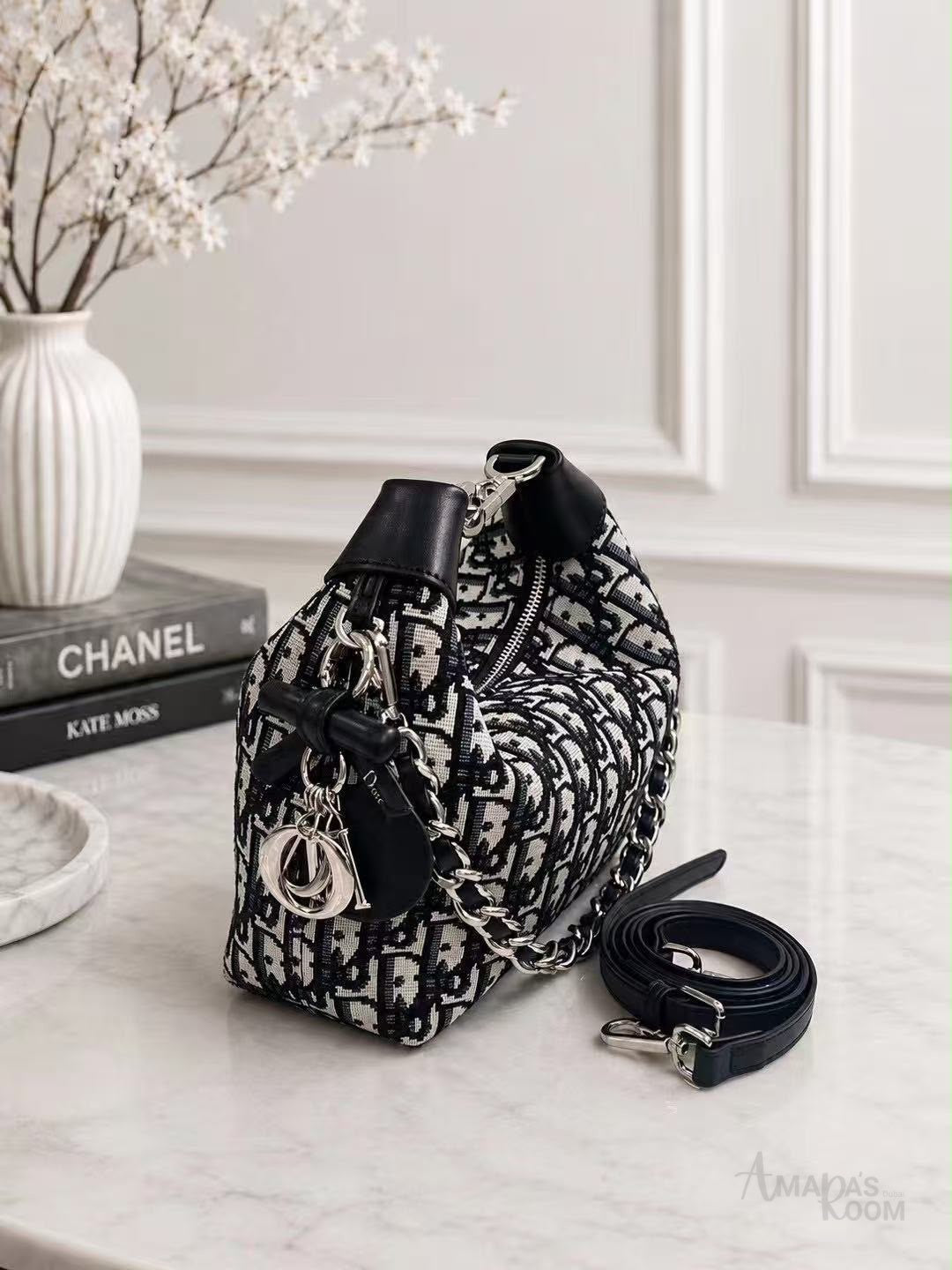 Dior D-Journey Bag – Black & White - View 3
