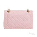 Chanel Classic Flap Bag – Pink Quilted Leather - View 4