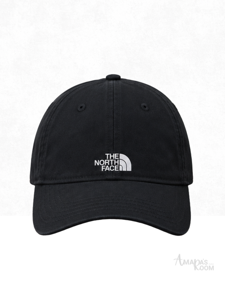 The North Face | Black with a crisp white cap - View 1