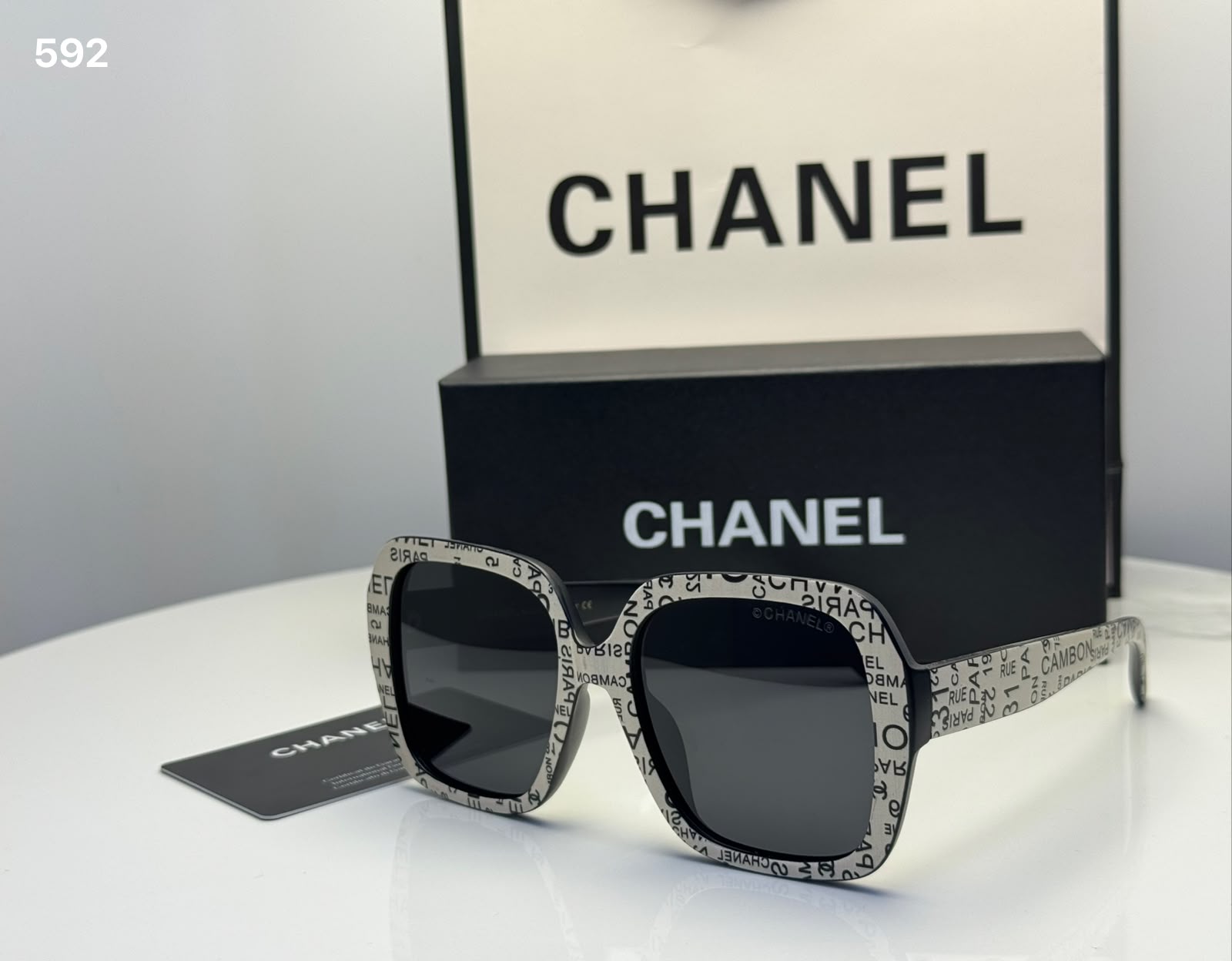 Chanel Sunglasses Signature Lettering - View 3