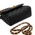 Chanel Bag | Coco Handle Small Flap Bag – Black (Quilted caviar leather with gold-tone hardware)