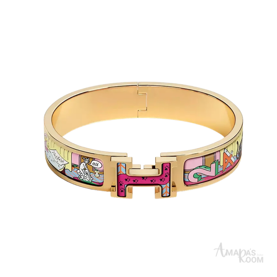 Hermès Jewelry | Clic H Mystere AU 24 Bracelet