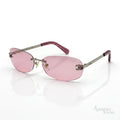 Chanel Rimless Sunglasses – Pink Tint - View 2