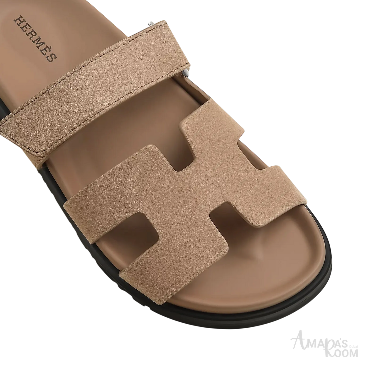 Hermès Chypre Sandals – Beige Sable - View 2