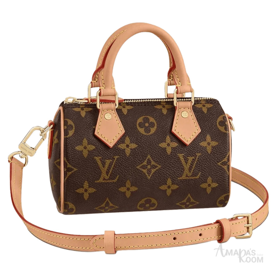 حقيبة لويس فويتون | حقيبة نانو سبيدي من قماش Monogram