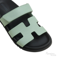Hermès Chypre Sandals – Vert Jade - View 2