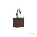 Longchamp Le Pliage Green Shoulder Tote – Mocha Brown - View 2