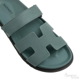 Hermès Chypre Sandals – Bleu Tonerre - View 2
