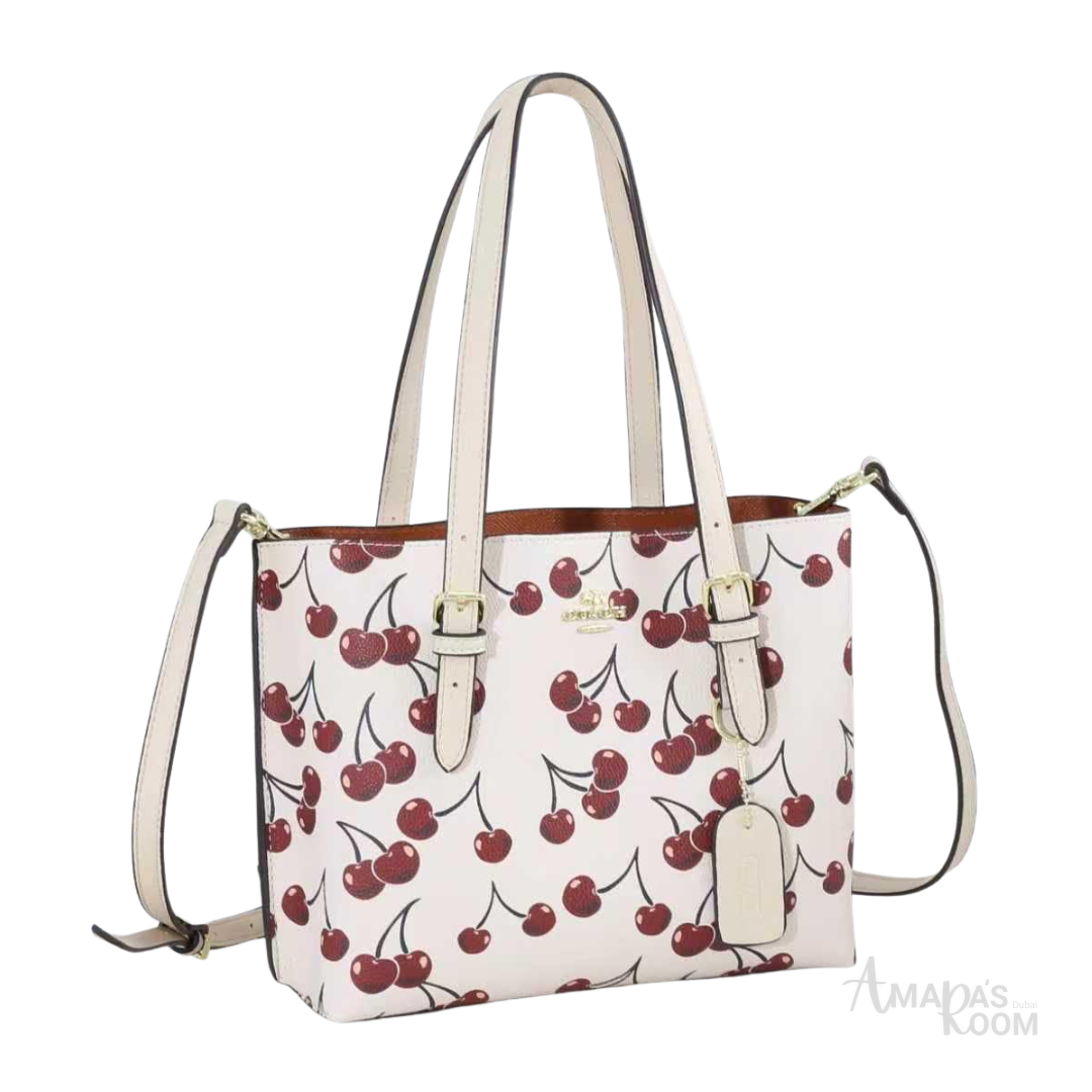 Coach Mollie Tote 25 – Cherry Print - View 1