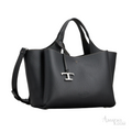 Tod's T Timeless APA-Style Leather Bag – Black - View 3