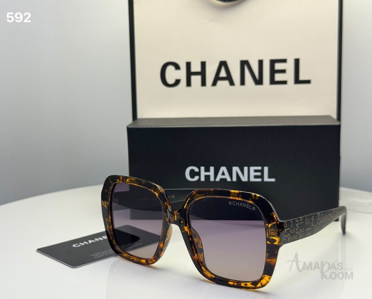 Chanel Sunglasses 5479 Acetate – Dark Tortoiseshell - View 3