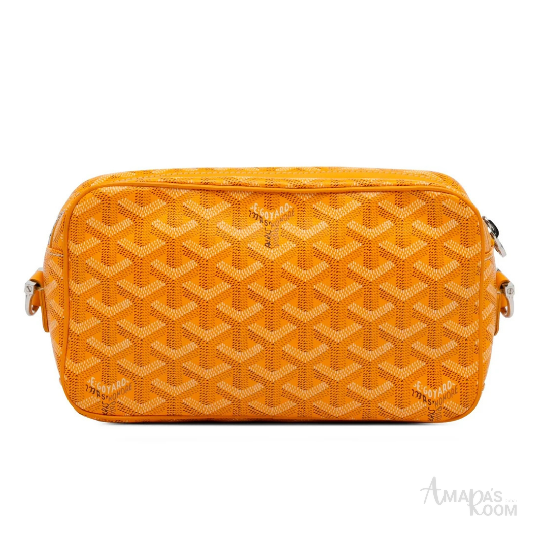Goyard Cap-Vert PM Canvas Crossbody Bag – Yellow - View 3