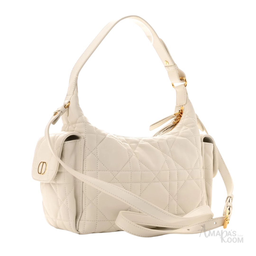 Dior D-Dream Bag – Latte White Macrocannage - View 2