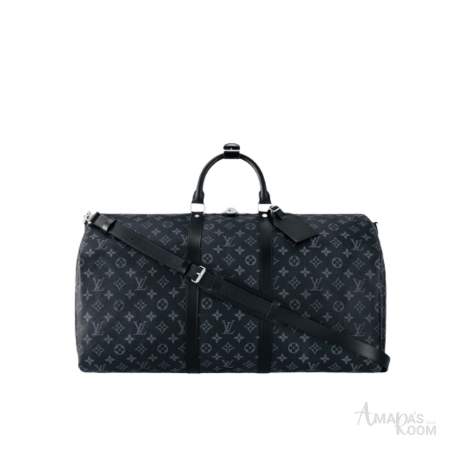 حقيبة لويس فويتون | حقيبة سفر Keepall Bandoulière 55