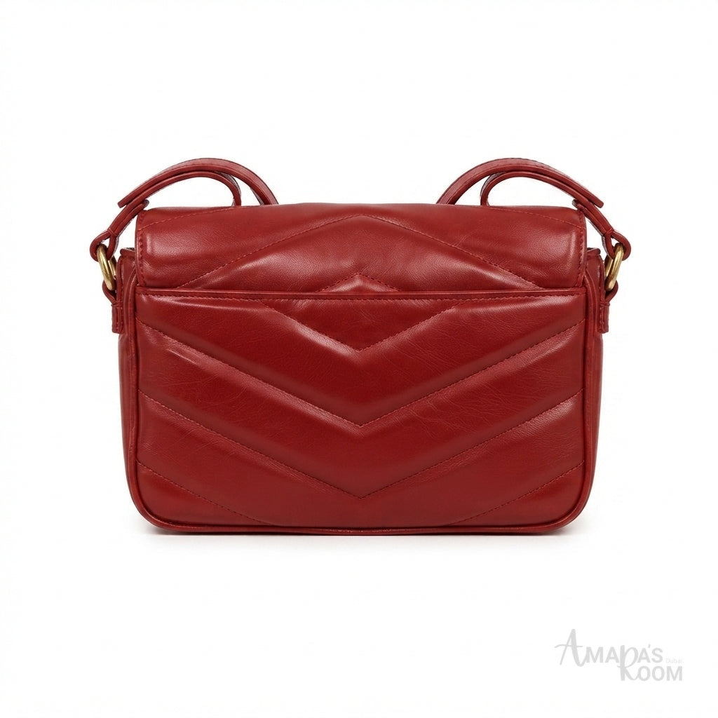 Saint Laurent Loulou Toy Bag – Red - View 4