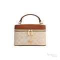 Coach Vanity Case Crossbody Bag – Nude & Brown - View 1