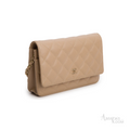 Chanel Quilted Caviar Leather Wallet on Chain - View 2