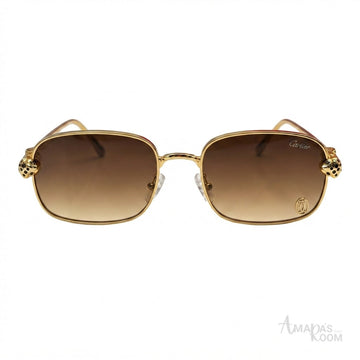 Cartier Sunglasses Panthère Brown Gradient - View 1