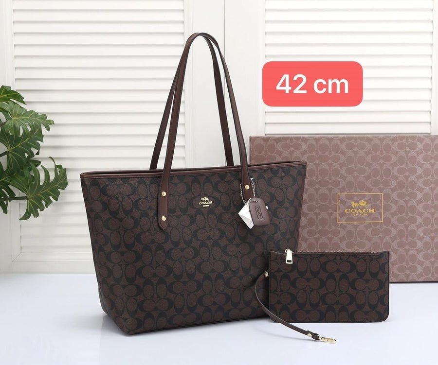 Coach City Tote Bag in Signature Canvas – product view