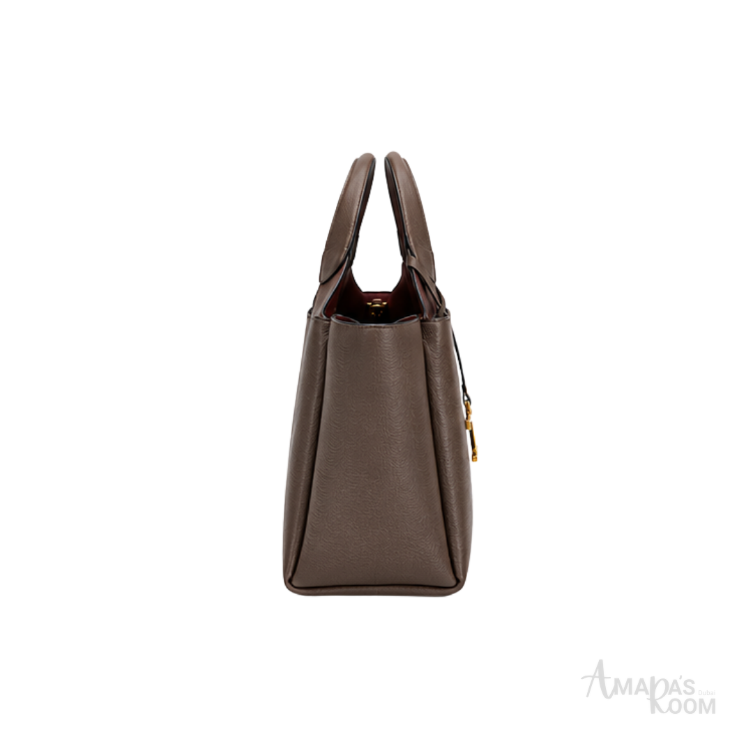 Tod's T Timeless Leather Tote Bag – Brown - View 3
