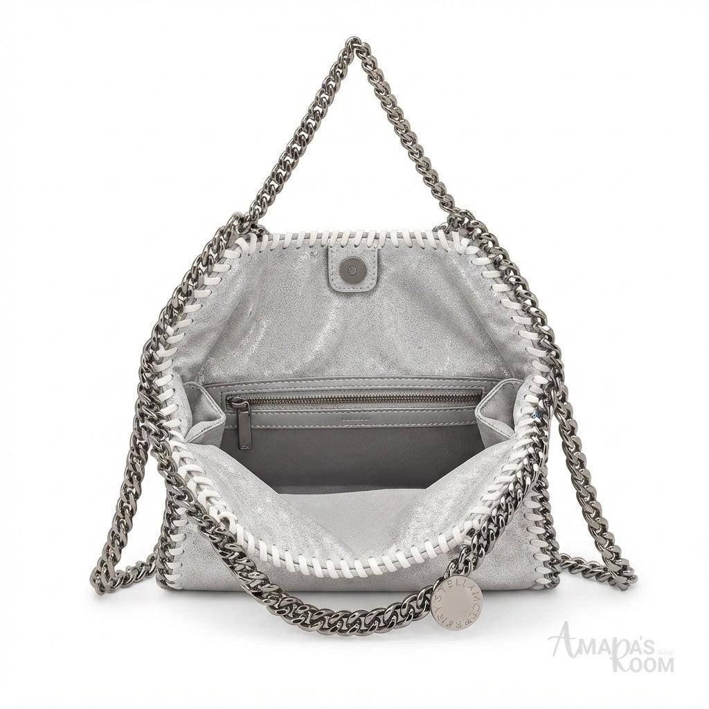 Stella McCartney Falabella Bag – White & Silver - View 3