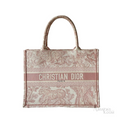Dior Book Tote – Pink Toile de Jouy Embroidery - View 1