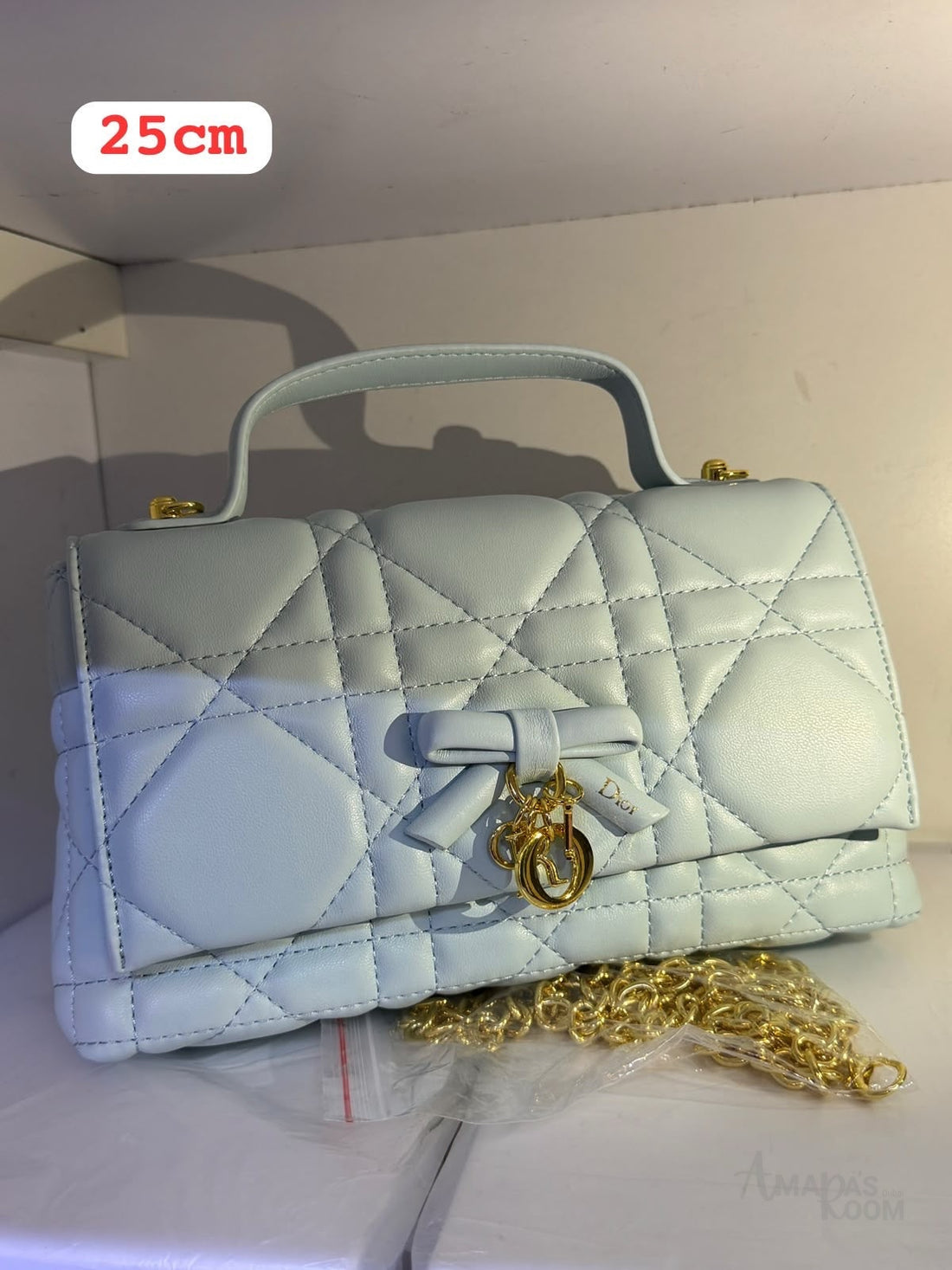 Dior Bag Top Handle Mini White – product view